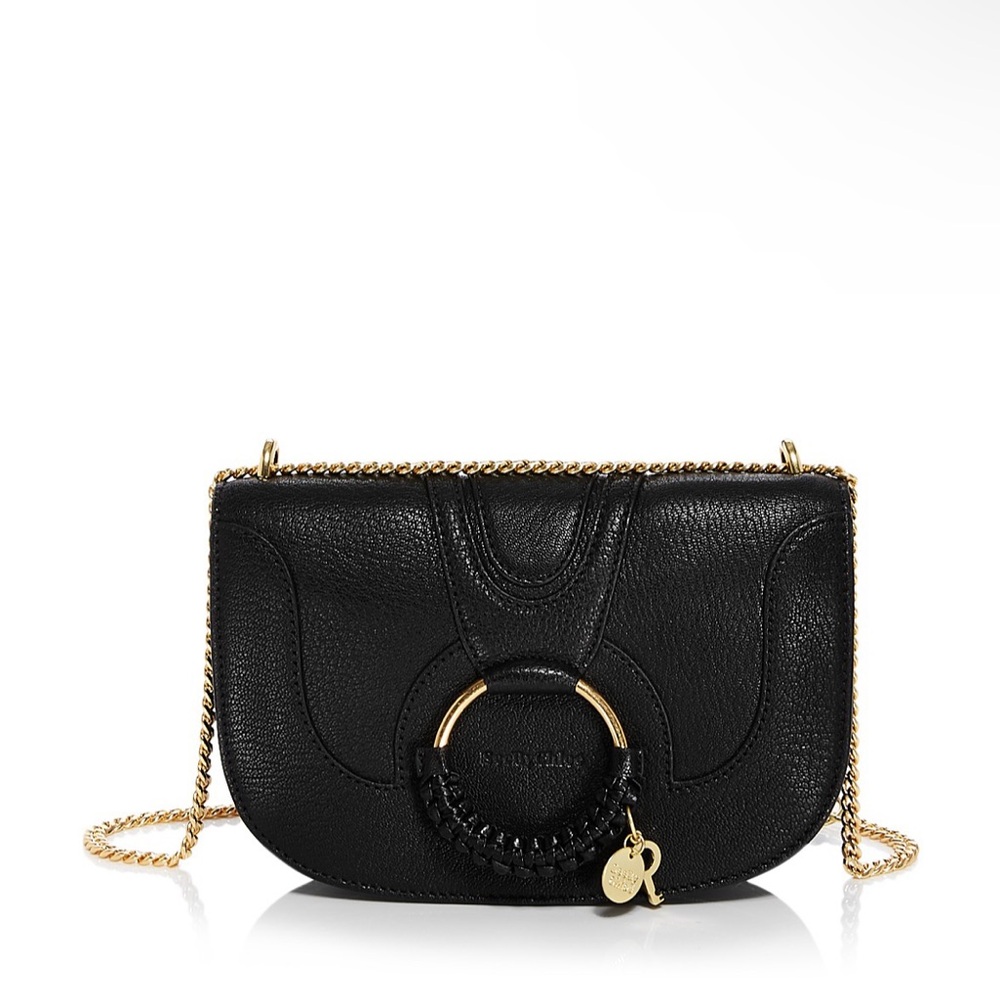 See By Chloe Hana Black Leather Crossbody Bag (like new)